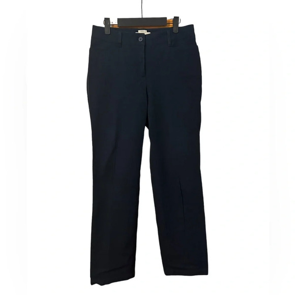 TALBOTS NAVY BLUE CURVY TROUSERS - Picture 1 of 4